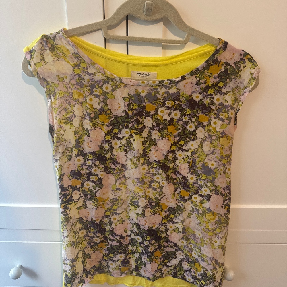 Madewell Floral Shirt